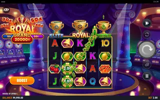 HOUSE OF SPINS – Winning spin