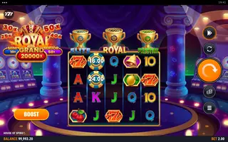 HOUSE OF SPINS – Feature in play
