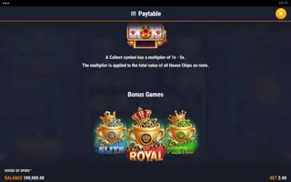 HOUSE OF SPINS – Game rules