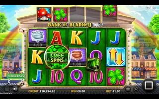 Bank of Blarney TopHit – Feature in play