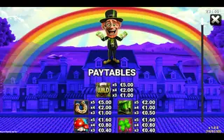 Bank of Blarney TopHit – Paytable