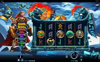 Thor Unleashed – Feature in play
