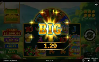Area Build’R Leprechauns – Winning spin