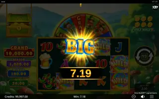 Area Build’R Leprechauns – Winning spin