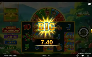 Area Build’R Leprechauns – Winning spin