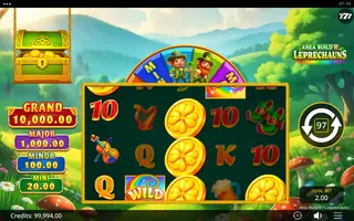 Area Build’R Leprechauns – Feature in play