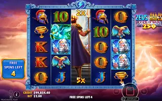Zeus vs Hades – Gods of War 250 – Free spins