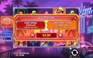 Cyberheist City – Bonus buy