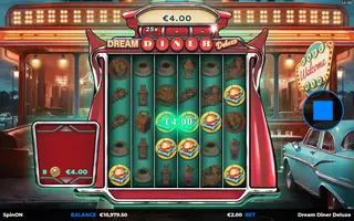 Dream Diner Deluxe – Feature in play