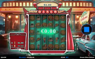 Dream Diner Deluxe – Feature in play