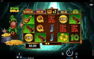 Splash of Gold – Feature in play