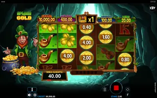 Splash of Gold – Feature in play