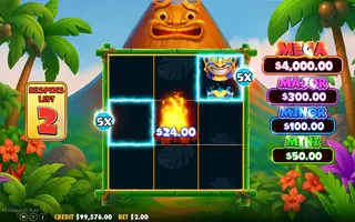 Super Tiki Strike – Bonus round
