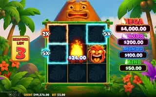 Super Tiki Strike – Bonus round