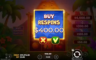 Super Tiki Strike – Bonus buy