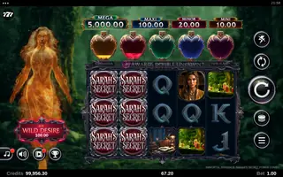 Immortal Romance: Sarah’s Secret Power Combo – Winning spin