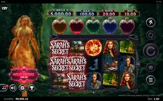 Immortal Romance: Sarah’s Secret Power Combo – Feature in play