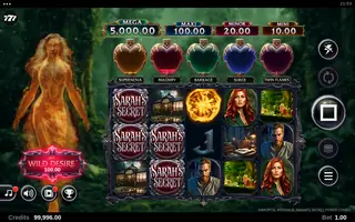 Immortal Romance: Sarah’s Secret Power Combo – Feature in play
