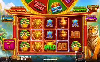 Dragon Tiger Fortunes – Feature in play
