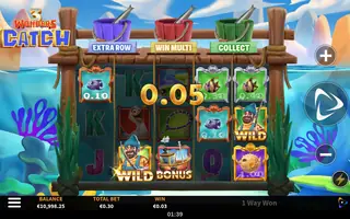 3 Wonders Catch – Winning spin