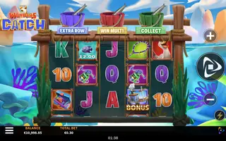 3 Wonders Catch – Feature in play