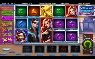 Vault Raiders DoubleMax – Winning spin