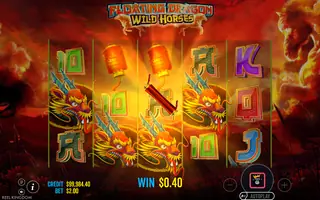 Floating Dragon Wild Horses – Winning spin