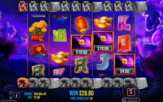 Floating Dragon Wild Horses – Free spins