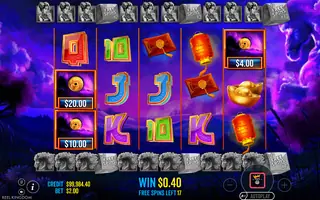 Floating Dragon Wild Horses – Free spins