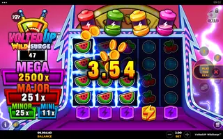 VoltedUP WildSurge – Winning spin