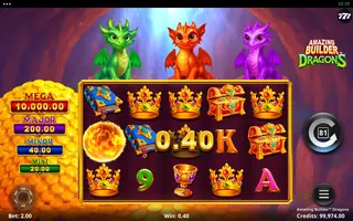 Amazing Builder Dragons – Winning spin