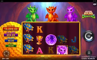 Amazing Builder Dragons – Feature in play