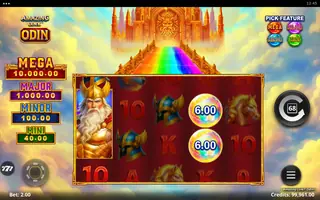 Amazing Link Odin – Feature in play