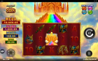 Amazing Link Odin – Feature in play