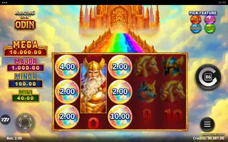 Amazing Link Odin – Feature in play