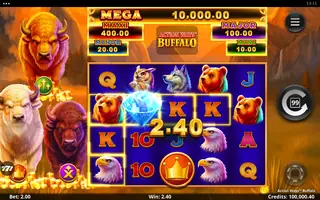 Action Ways Buffalo – Winning spin