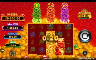 Action Boost Fortune – Winning spin