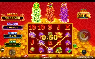 Action Boost Fortune – Winning spin