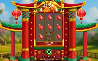 Tigre Sortudo Dourado – Winning spin