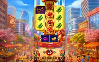 Happy Dragon – Feature in play