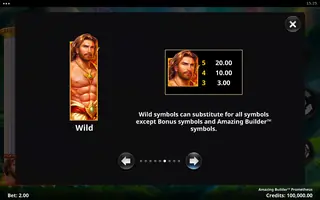 Amazing Builder Prometheus – Paytable