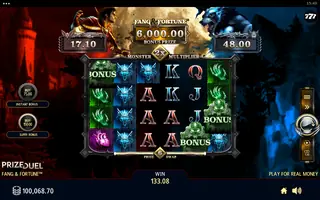 Fang & Fortune – Winning spin