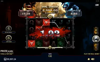 Fang & Fortune – Winning spin