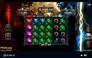 Fang & Fortune – Feature in play