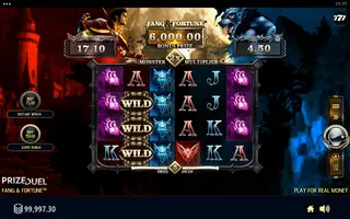 Fang & Fortune – Feature in play