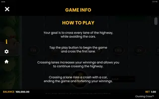 Clucking Cross – Game rules