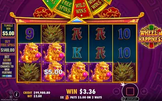 Wheel of Happiness – Winning spin