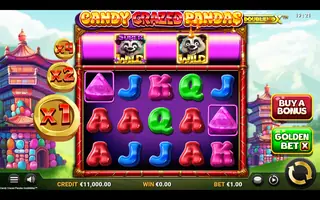 Candy Crazed Pandas DoubleMax – Base game