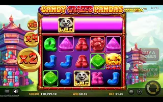 Candy Crazed Pandas DoubleMax – Feature in play