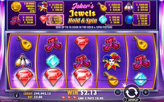 Joker’s Jewels Hold & Spin – Winning spin